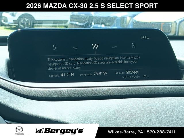 2026 Mazda CX-30 2.5 S Select Sport AWD Sport Utility | Deep