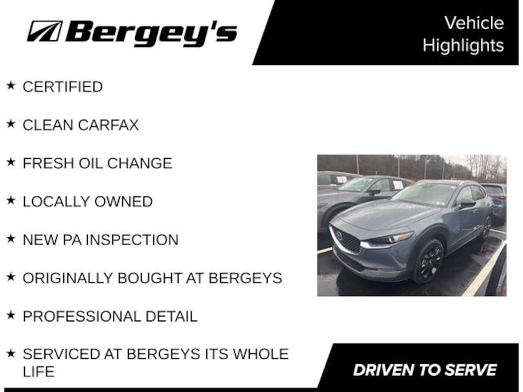 Certified 2022 Mazda Mazda CX-30 2.5 S Carbon Edition SUV