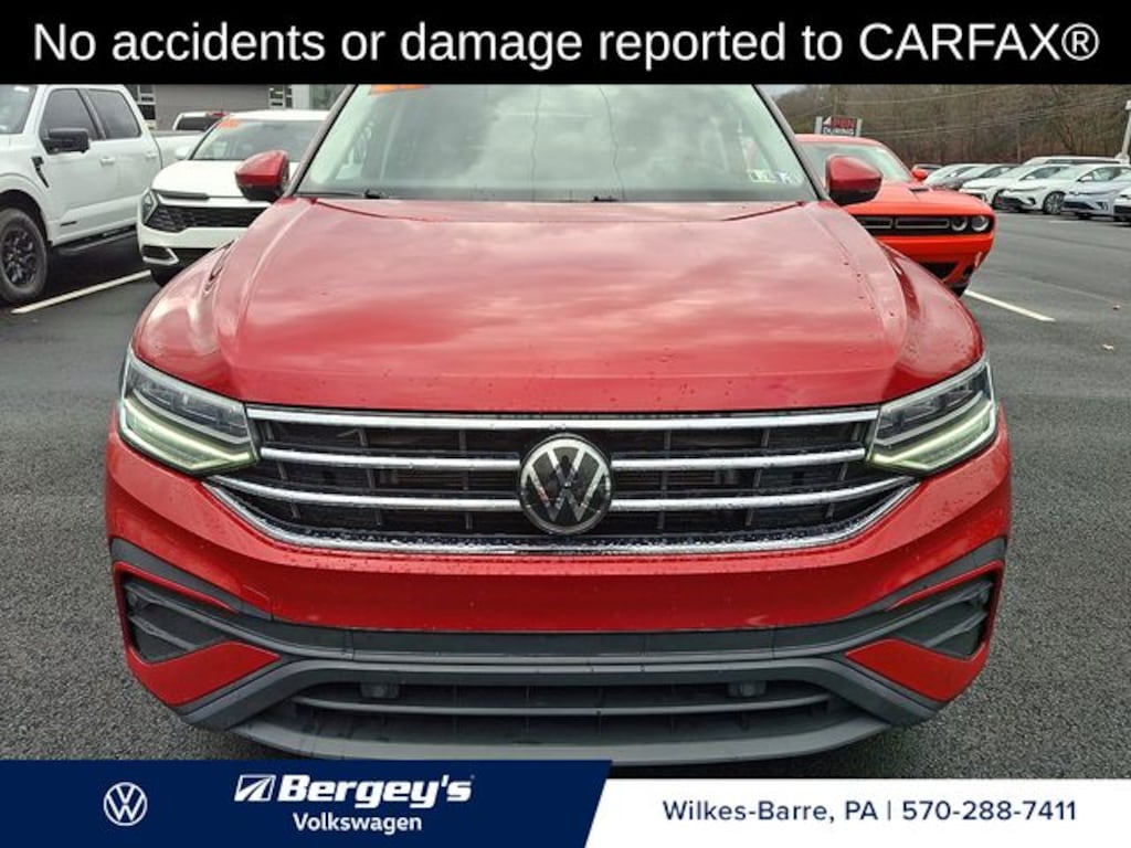 Certified 2022 Volkswagen Tiguan 2.0T SE SUV