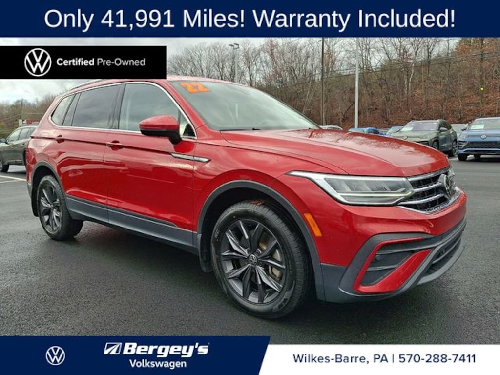 Certified 2022 Volkswagen Tiguan 2.0T SE SUV