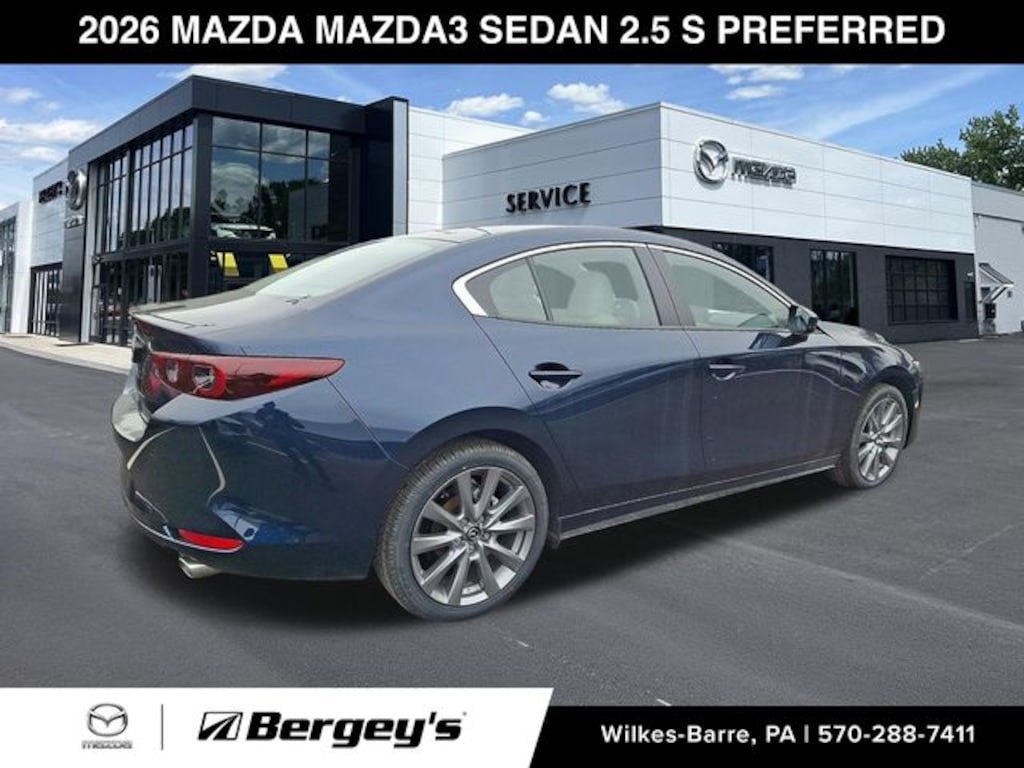 New 2026 Mazda Mazda3 Sedan 2.5 S Preferred SEDAN