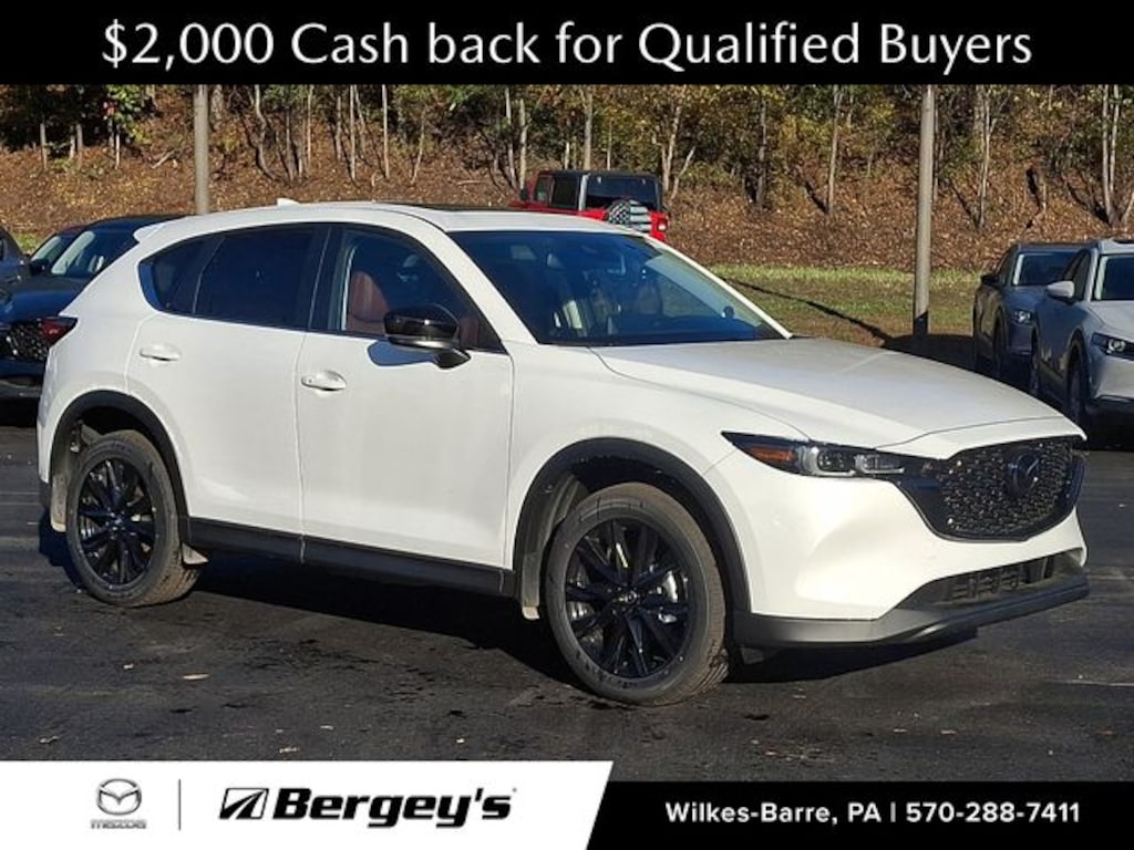 New 2025 Mazda CX-5 2.5 S Carbon Edition AWD Sport Utility