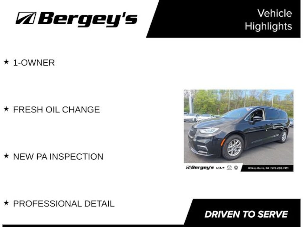 Used 2024 Chrysler Pacifica Touring L Van Passenger Van