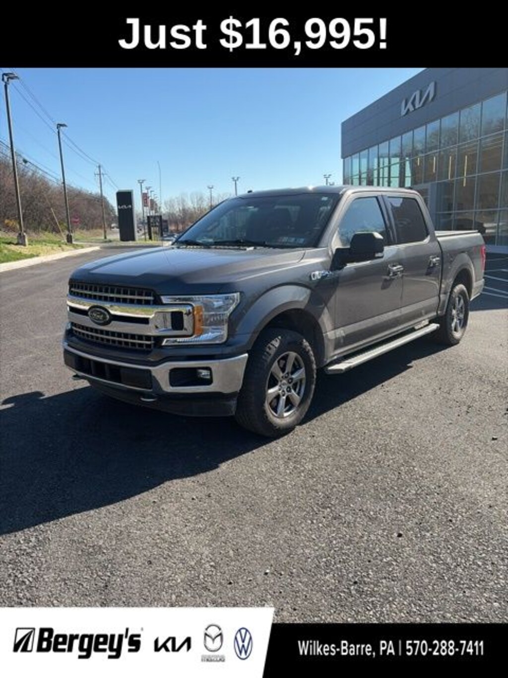Used 2018 Ford F-150 Truck SuperCrew Cab