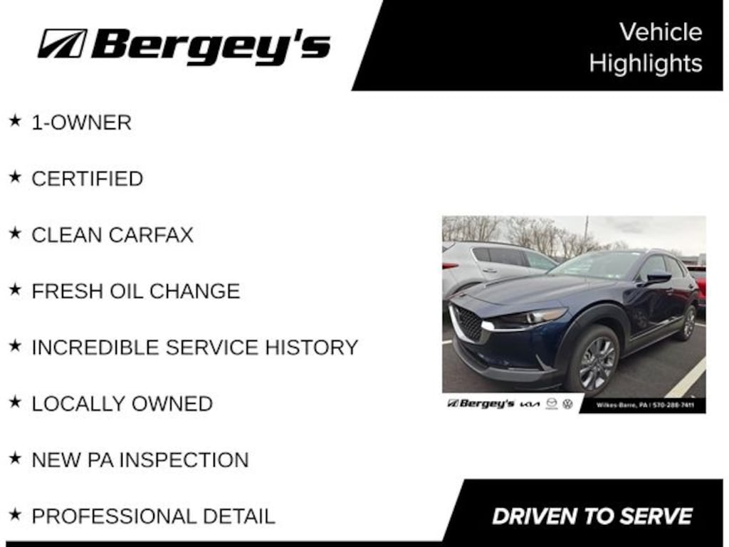 Certified 2024 Mazda CX-30 2.5 S Preferred Package SUV