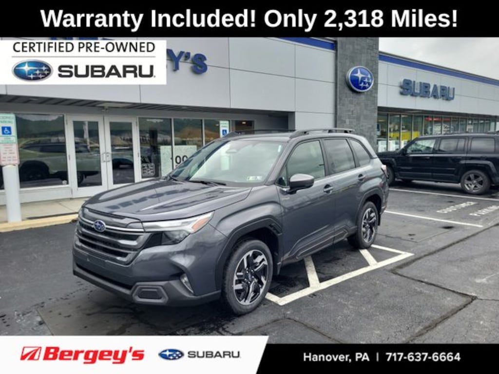 Certified 2025 Subaru Forester Hybrid Limited SUV