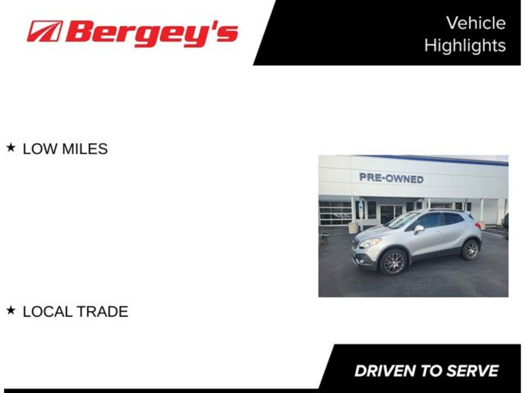 Used 2016 Buick Encore Sport Touring SUV