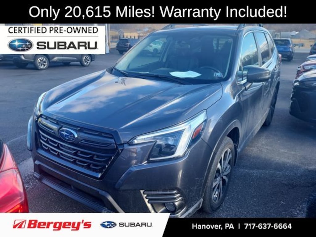 Certified 2023 Subaru Forester Limited SUV