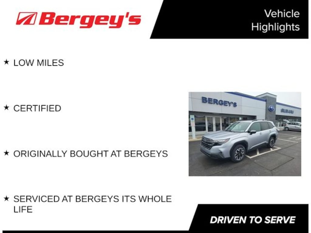 Used 2026 Subaru Forester Premium SUV