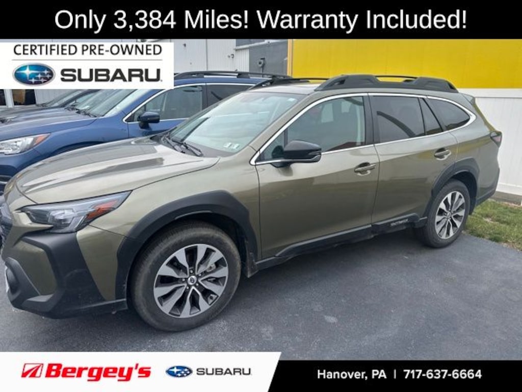 Certified 2025 Subaru Outback Limited SUV