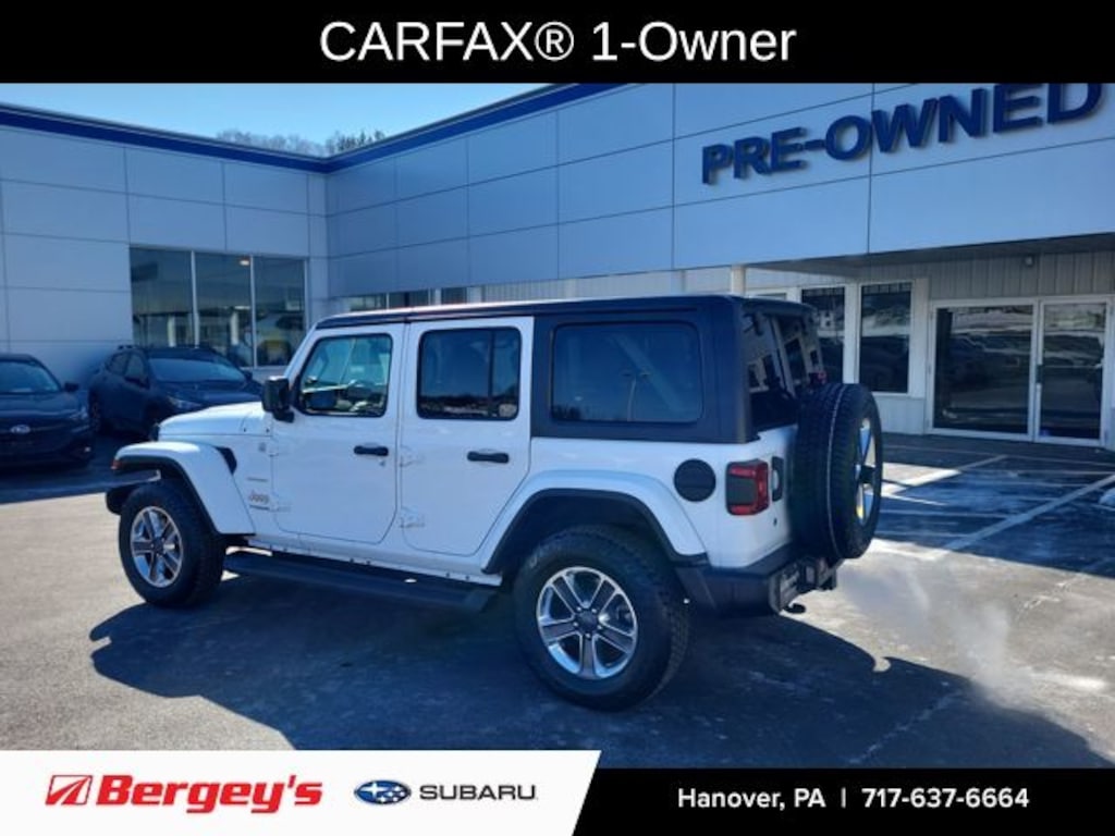 Used 2020 Jeep Wrangler Unlimited Sahara SUV