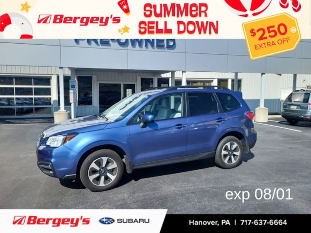 Used 2018 Subaru Forester 2.5i Premium SUV