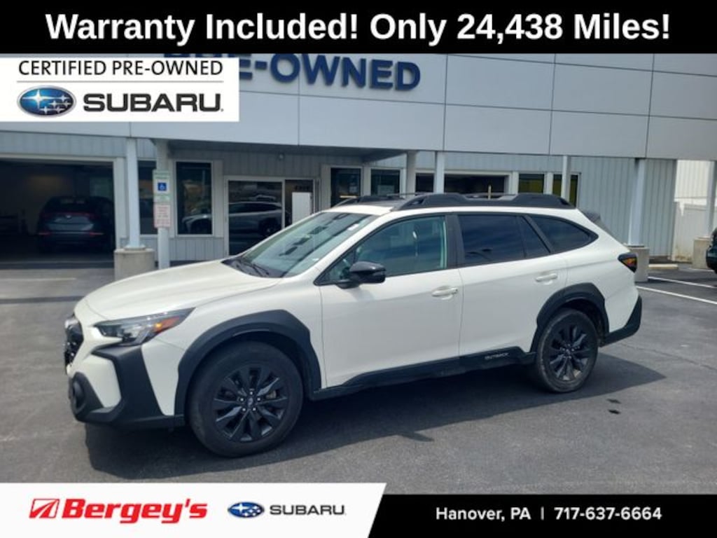Certified 2024 Subaru Outback Onyx Edition SUV