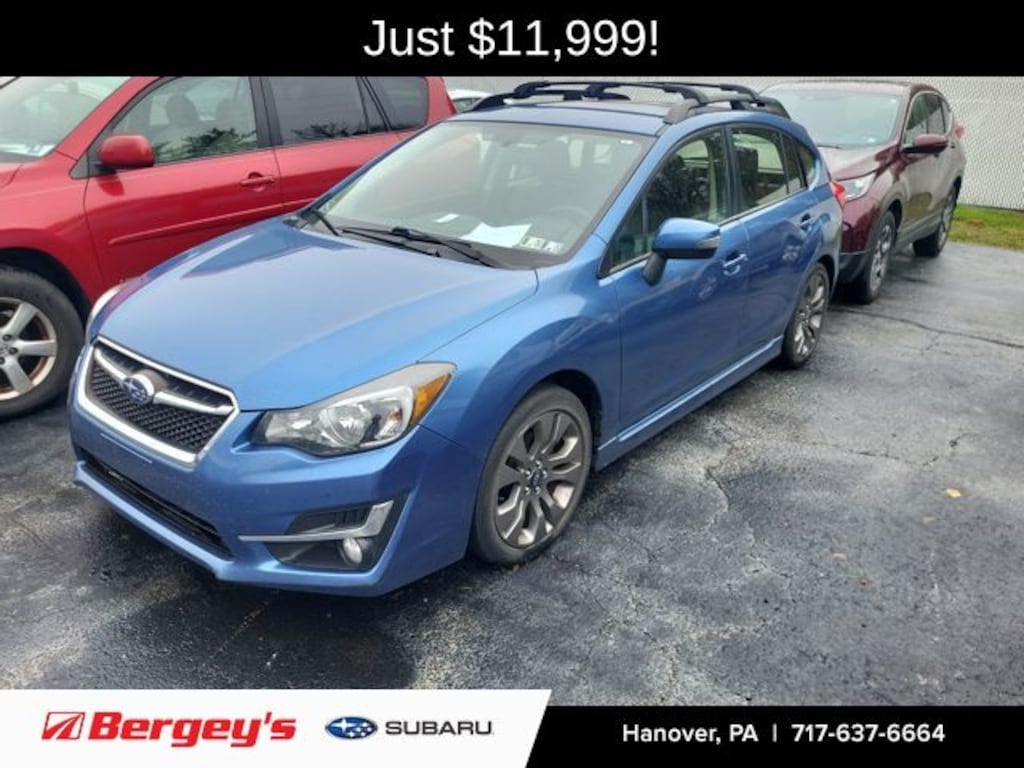 Used 2016 Subaru Impreza 2.0i Sport Limited Hatchback