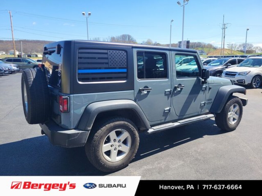 Used 2015 Jeep Wrangler Unlimited Sport SUV