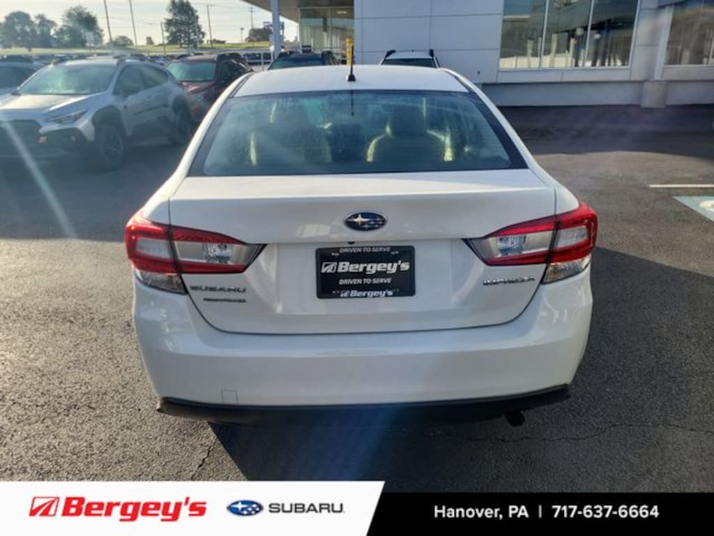 Certified 2022 Subaru Impreza Base Sedan