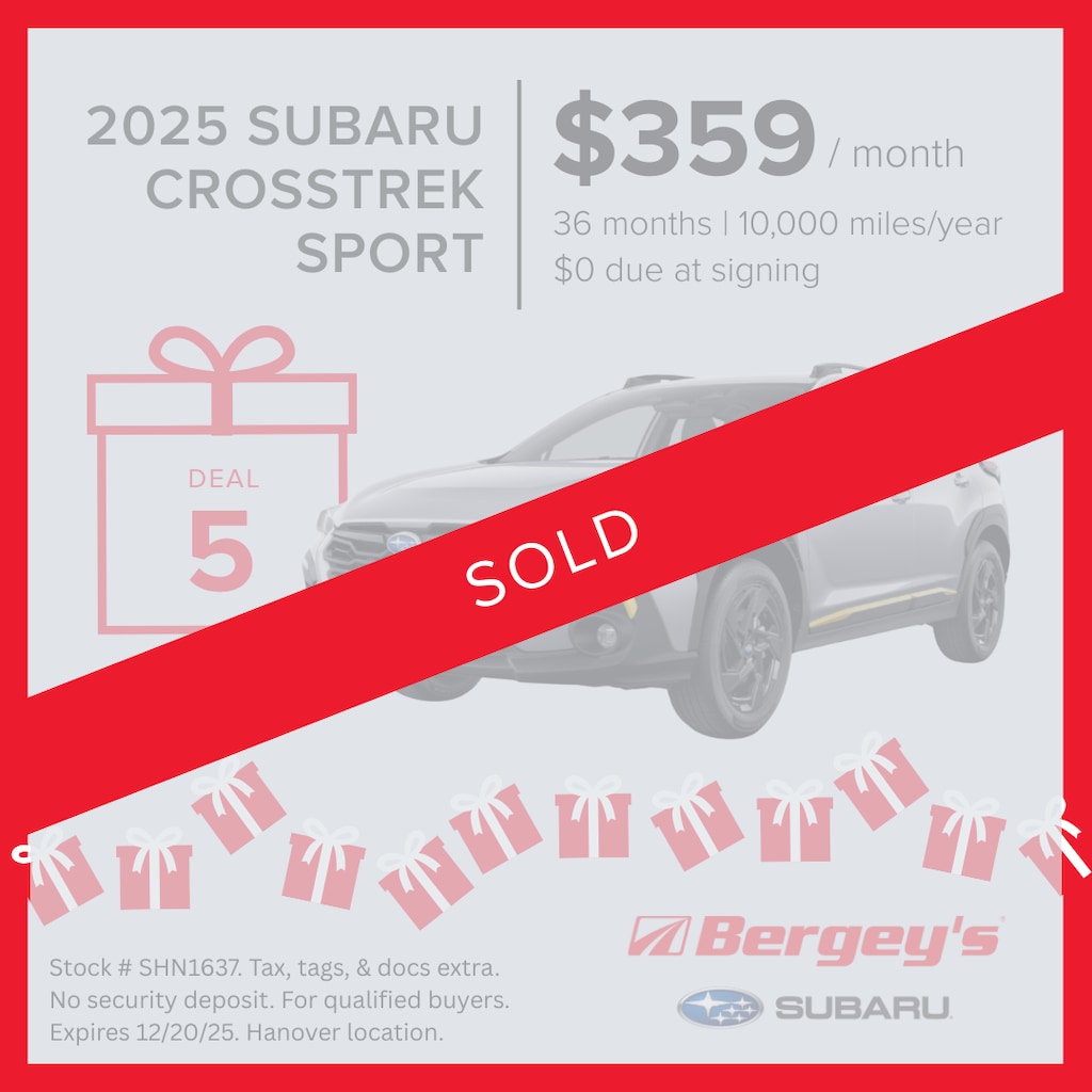 New 2025 Subaru Crosstrek Sport SUV