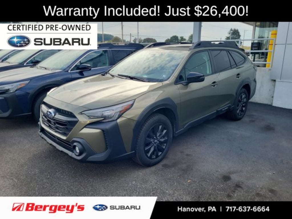 Certified 2023 Subaru Outback Onyx Edition SUV