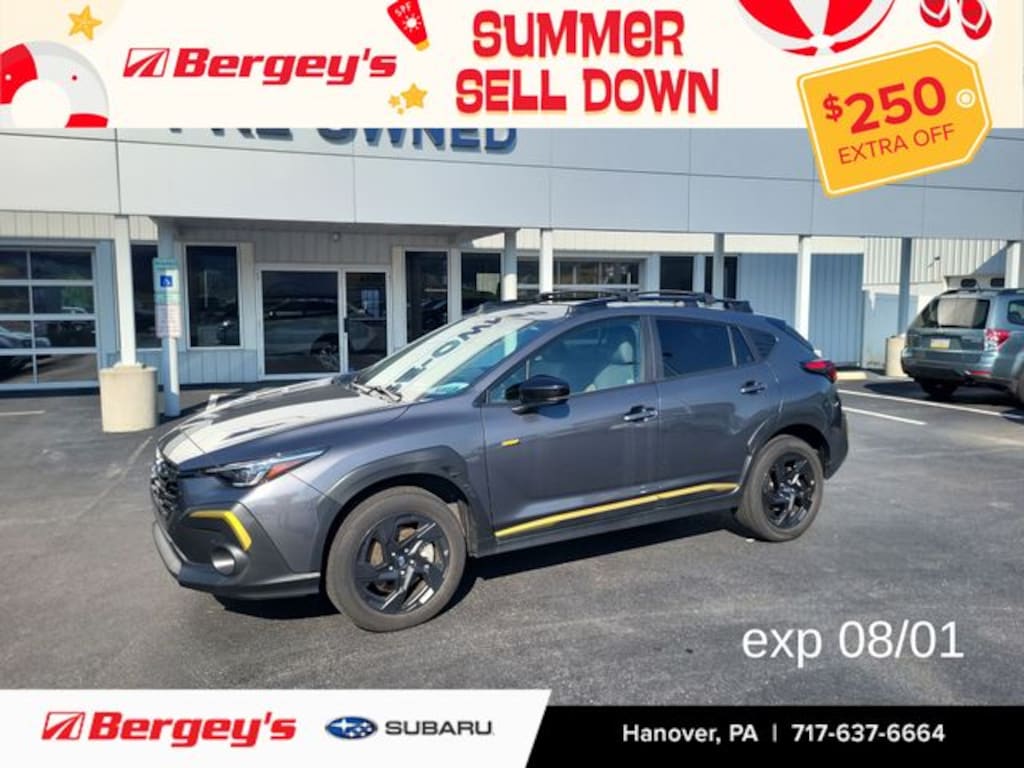 Certified 2024 Subaru Crosstrek Sport SUV