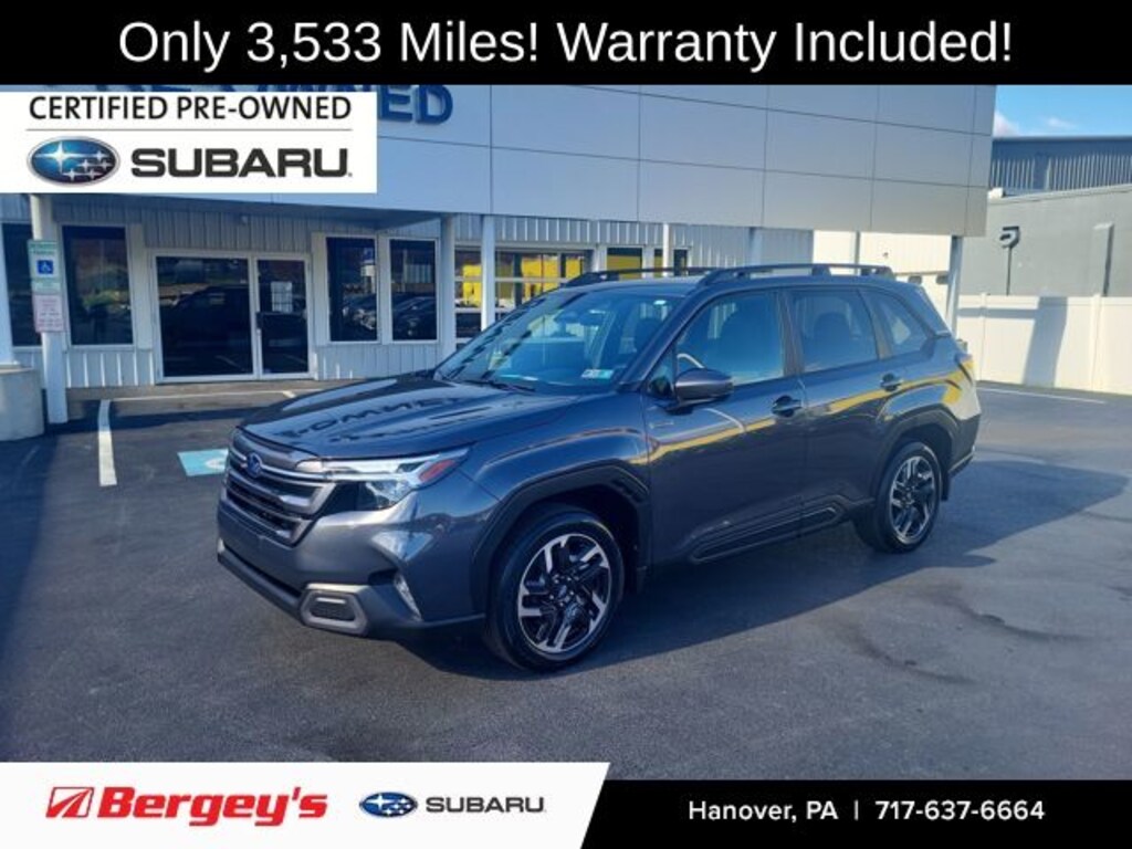 Certified 2025 Subaru Forester Hybrid Limited SUV