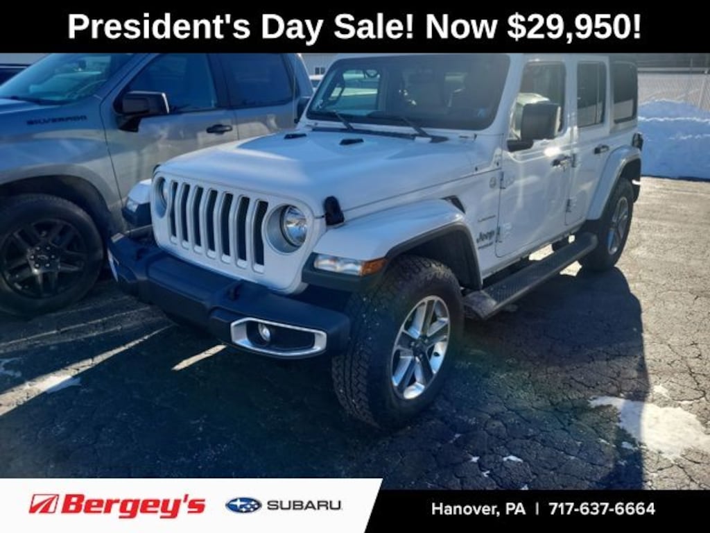 Used 2020 Jeep Wrangler Unlimited Sahara SUV