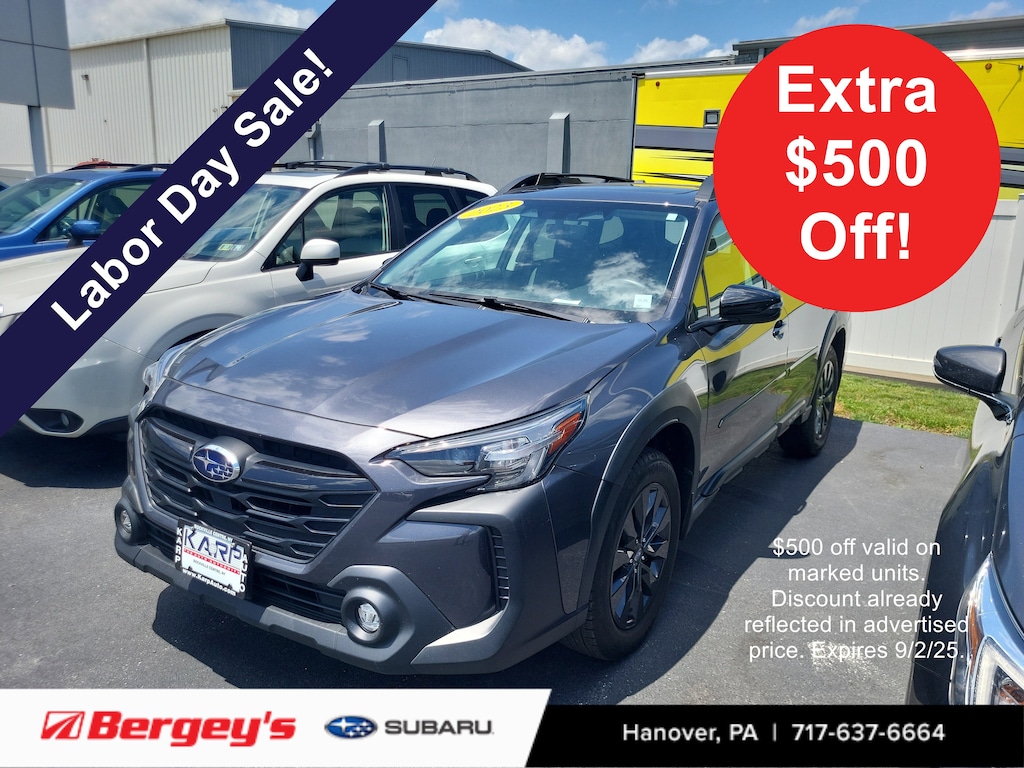 Certified 2023 Subaru Outback Onyx Edition XT Onyx Edition XT CVT