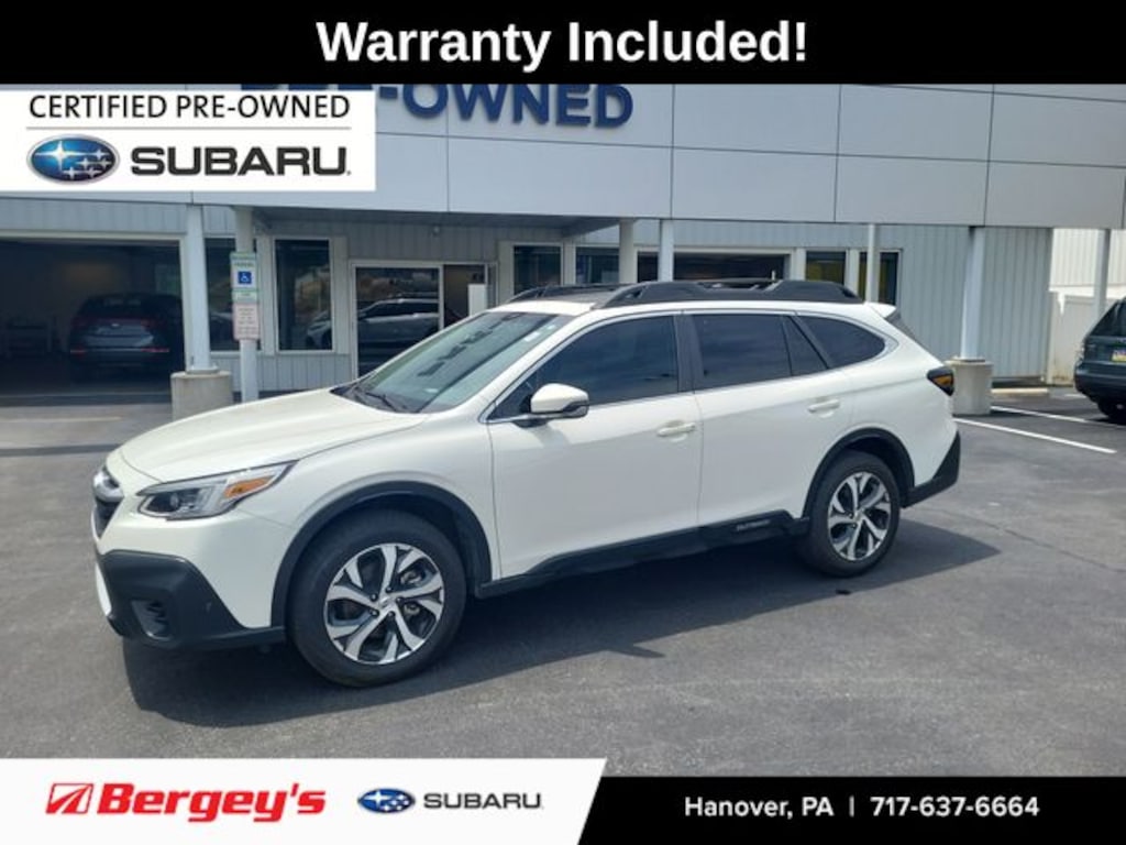 Certified 2022 Subaru Outback Limited SUV