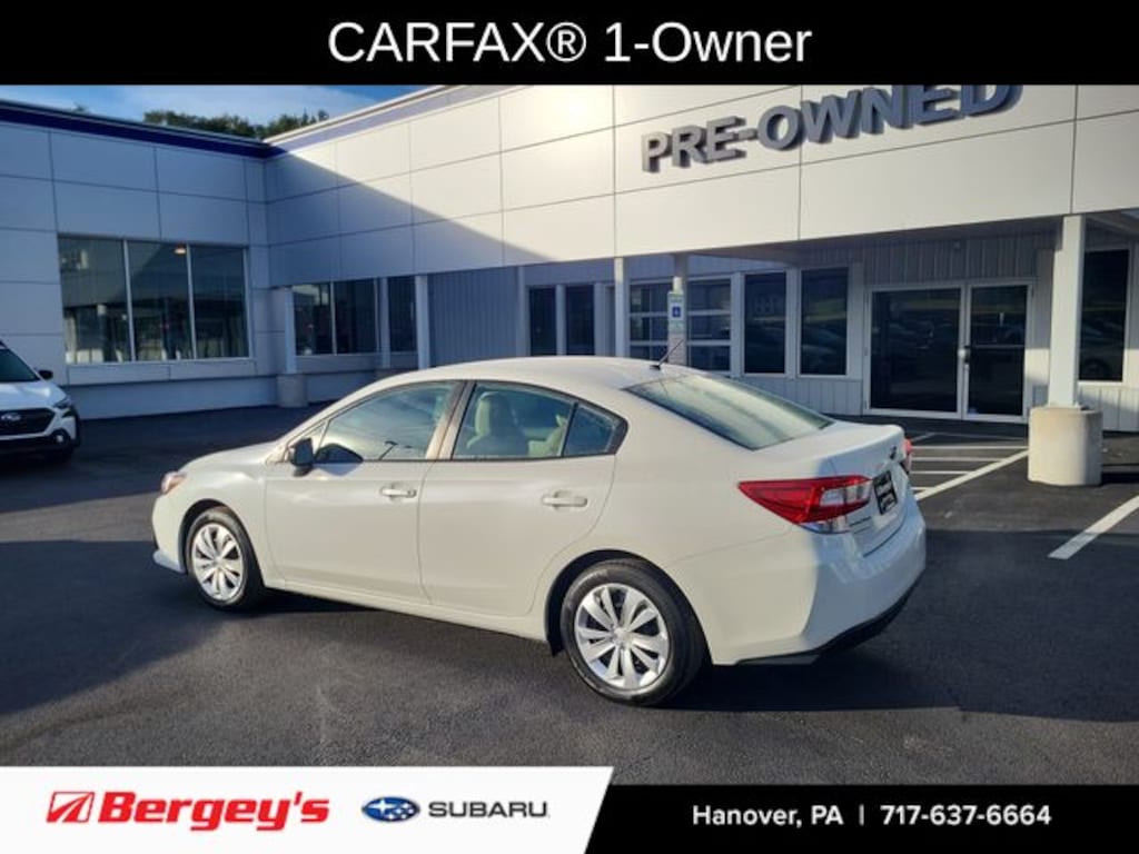 Certified 2022 Subaru Impreza Base Sedan