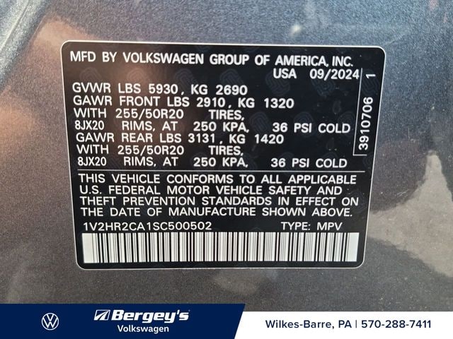 2025 Volkswagen Atlas SE w/Tech - Photo 31