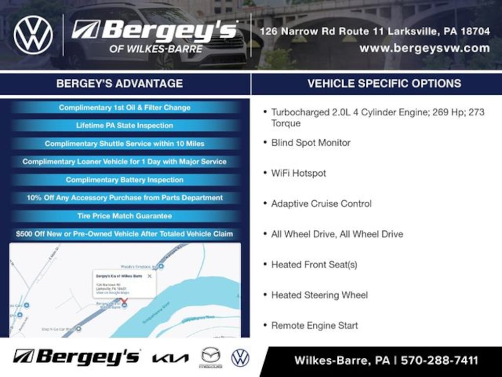 Used 2025 Volkswagen Atlas 2.0T Peak Edition SUV