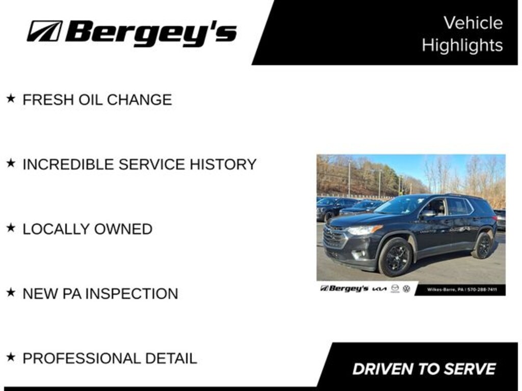 Used 2020 Chevrolet Traverse LT Cloth w/1LT SUV