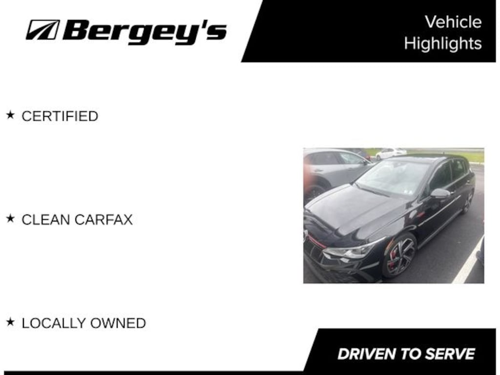 Used 2024 Volkswagen Golf GTI 2.0T SE Hatchback