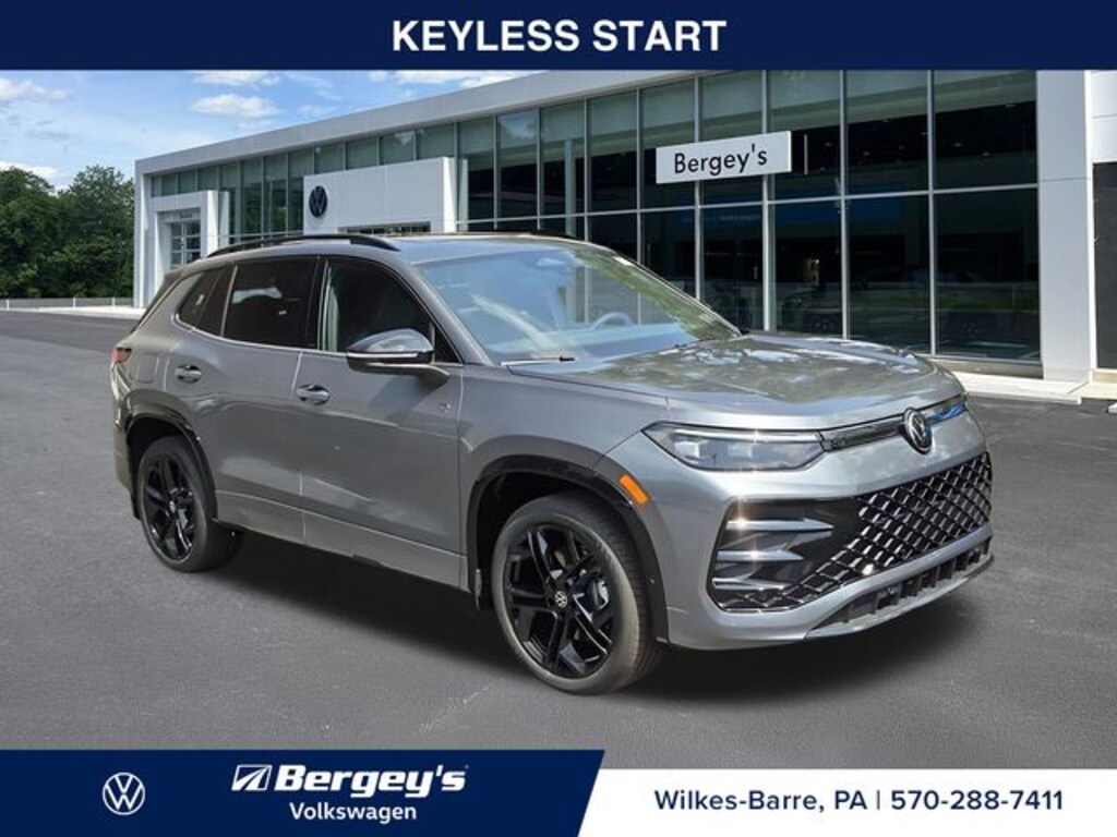 New 2026 Volkswagen Tiguan 2.0T SE R-Line Black SUV