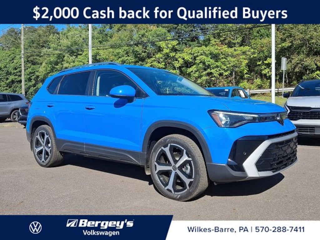 New 2025 Volkswagen Taos 1.5T SEL SUV