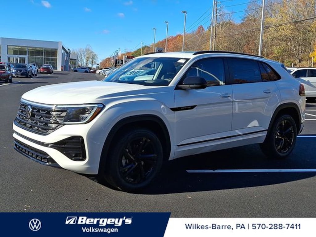 New 2026 Volkswagen Atlas Cross Sport 2.0T SEL R-Line Black SUV