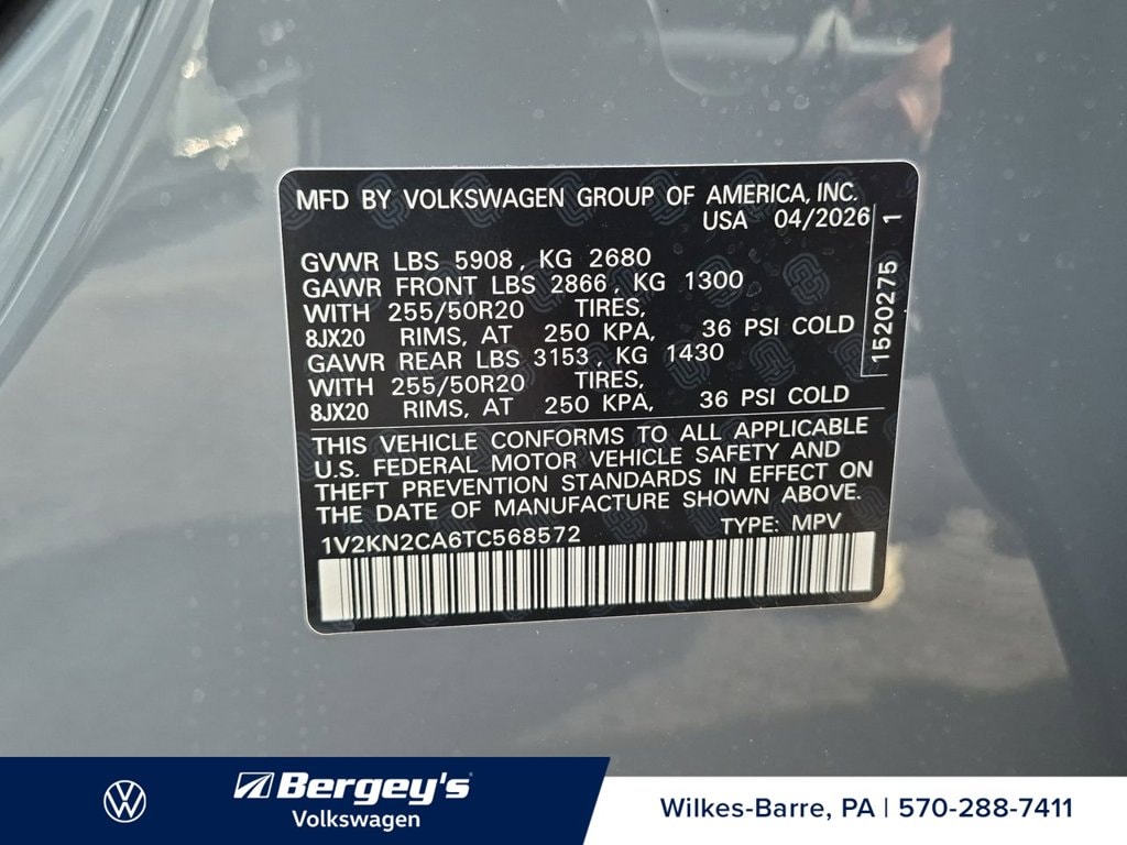 2026 Volkswagen Atlas SE w/Tech - Photo 30