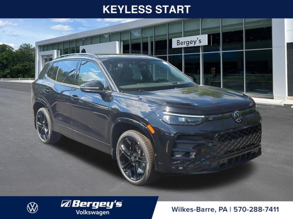 New 2026 Volkswagen Tiguan 2.0T SE R-Line Black SUV