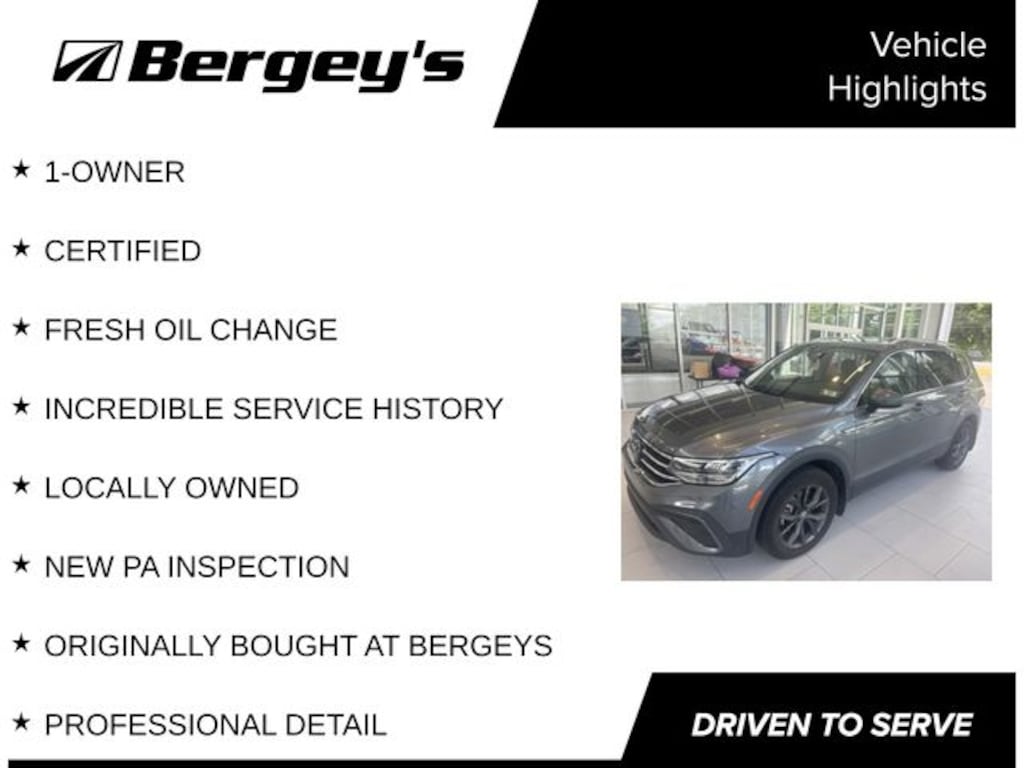 Used 2024 Volkswagen Tiguan 2.0T SE SUV