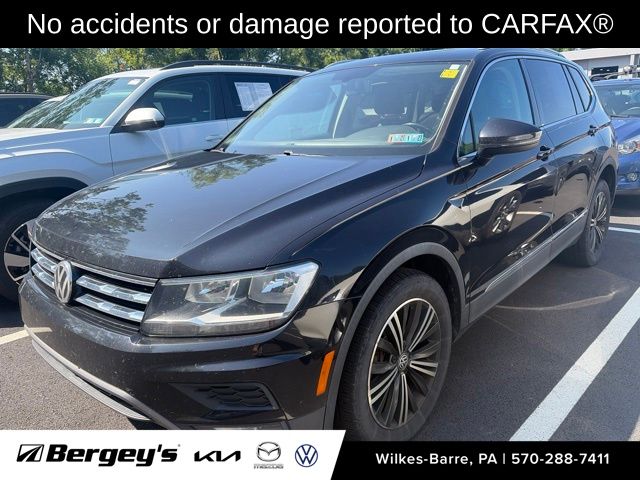 Used 2018 Volkswagen Tiguan SEL with VIN 3VV2B7AXXJM037967 for sale in Larksville, PA