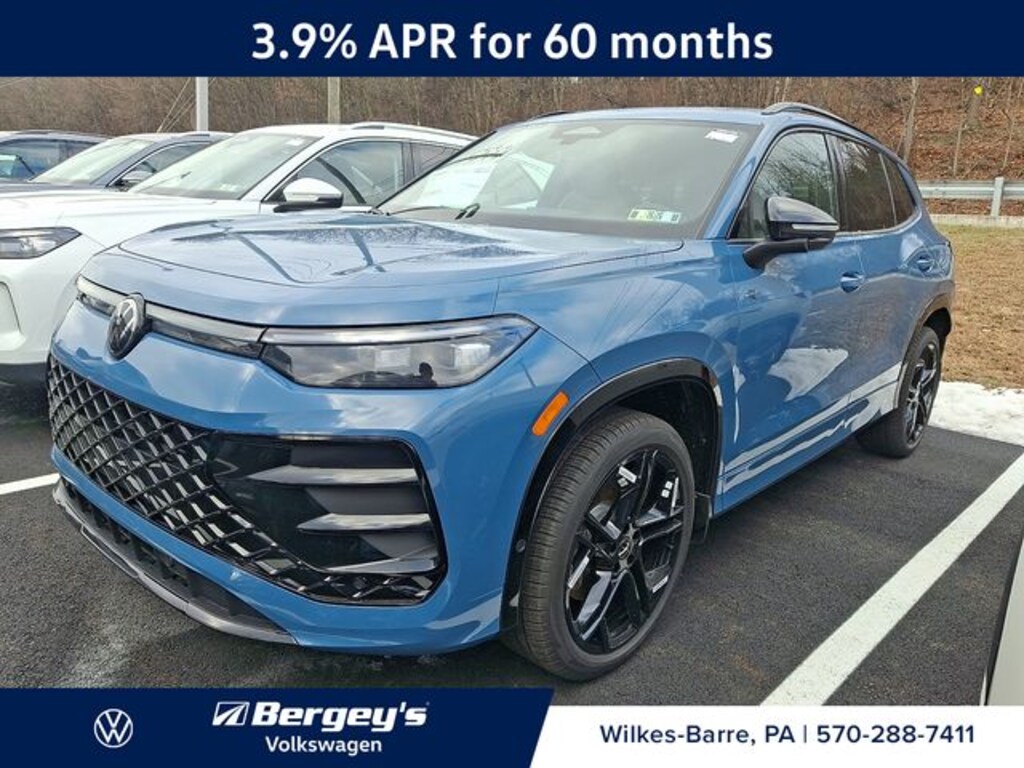 New 2026 Volkswagen Tiguan 2.0T SE R-Line Black SUV