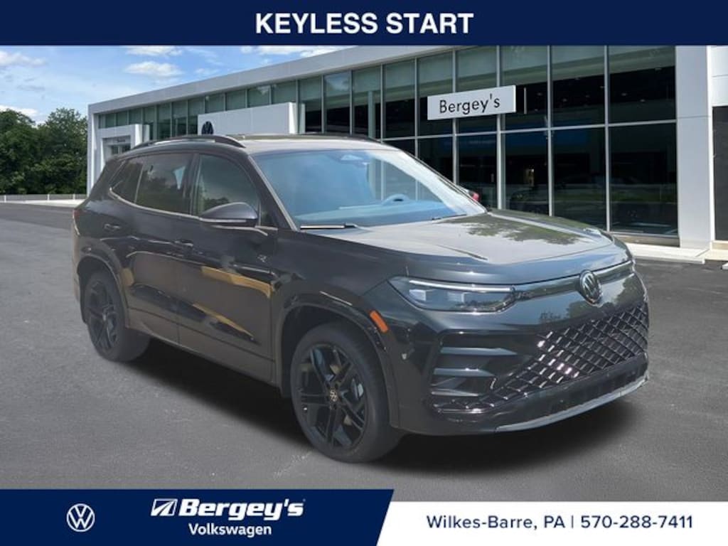 New 2026 Volkswagen Tiguan 2.0T SE R-Line Black SUV