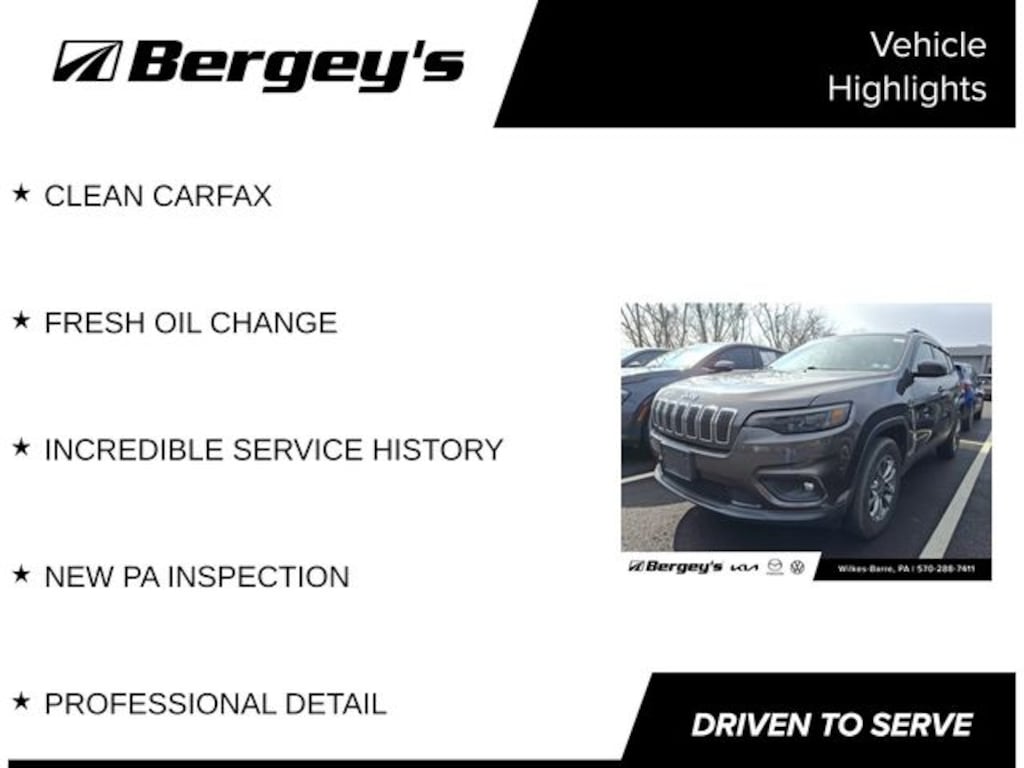 Used 2019 Jeep Cherokee Latitude Plus 4x4 SUV