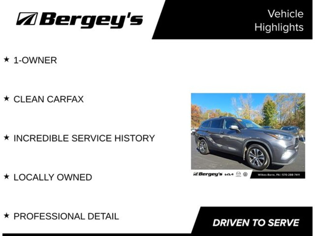 Used 2020 Toyota Highlander XLE SUV