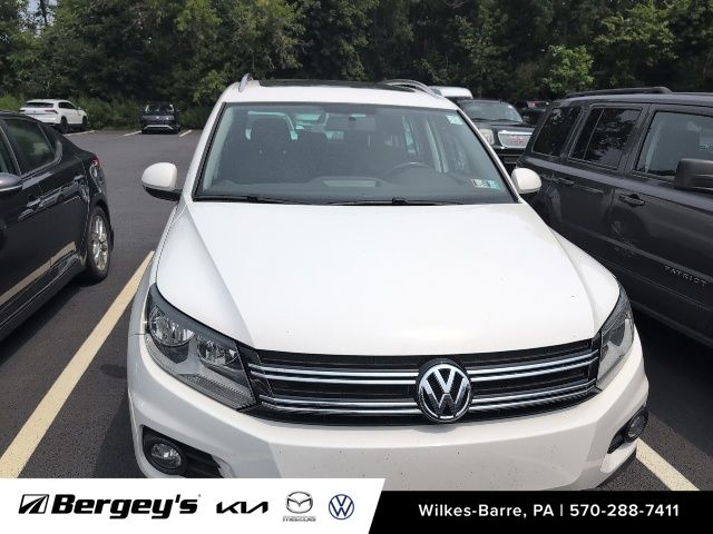 Used 2014 Volkswagen Tiguan S with VIN WVGBV3AX3EW530602 for sale in Larksville, PA