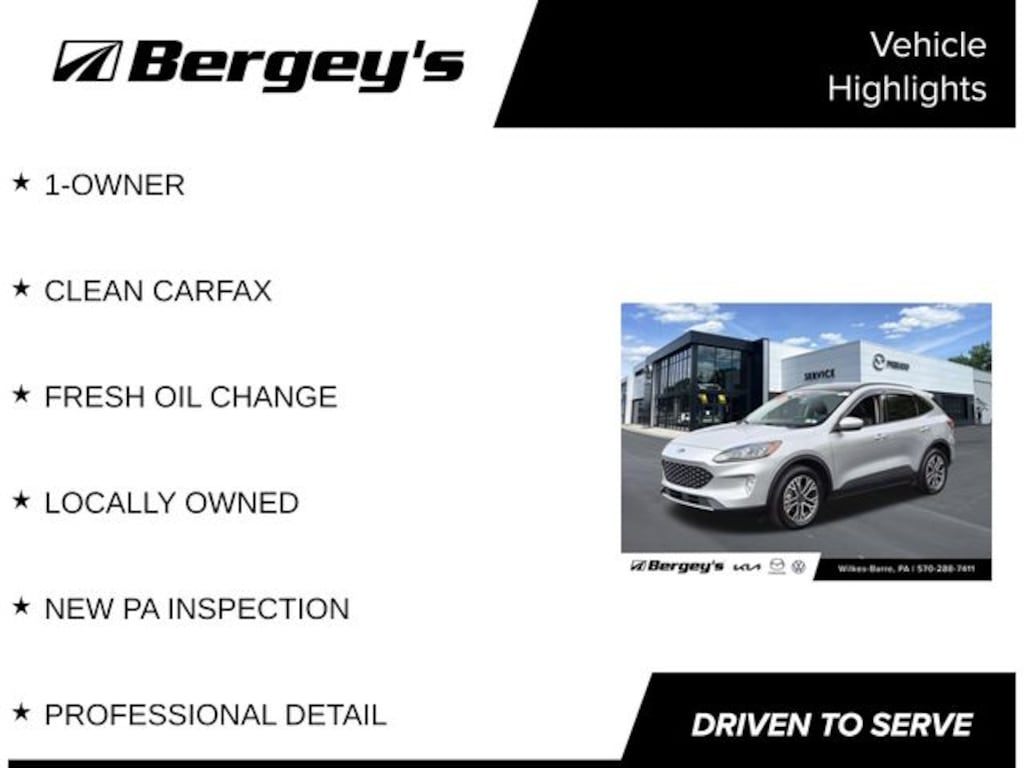 Used 2020 Ford Escape SEL SUV