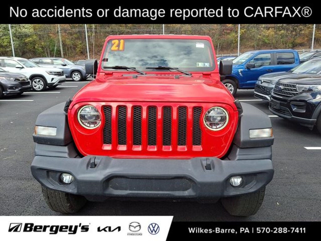 Used 2021 Jeep Wrangler Sport SUV
