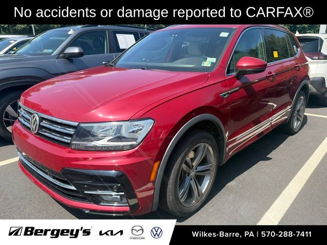 Used 2019 Volkswagen Tiguan SEL R-Line with VIN 3VV2B7AX3KM024477 for sale in Larksville, PA