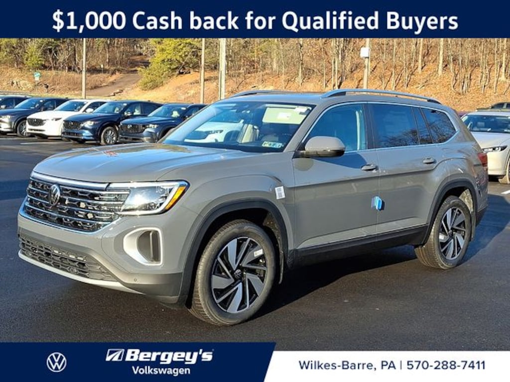 New 2026 Volkswagen Atlas 2.0T SEL SUV