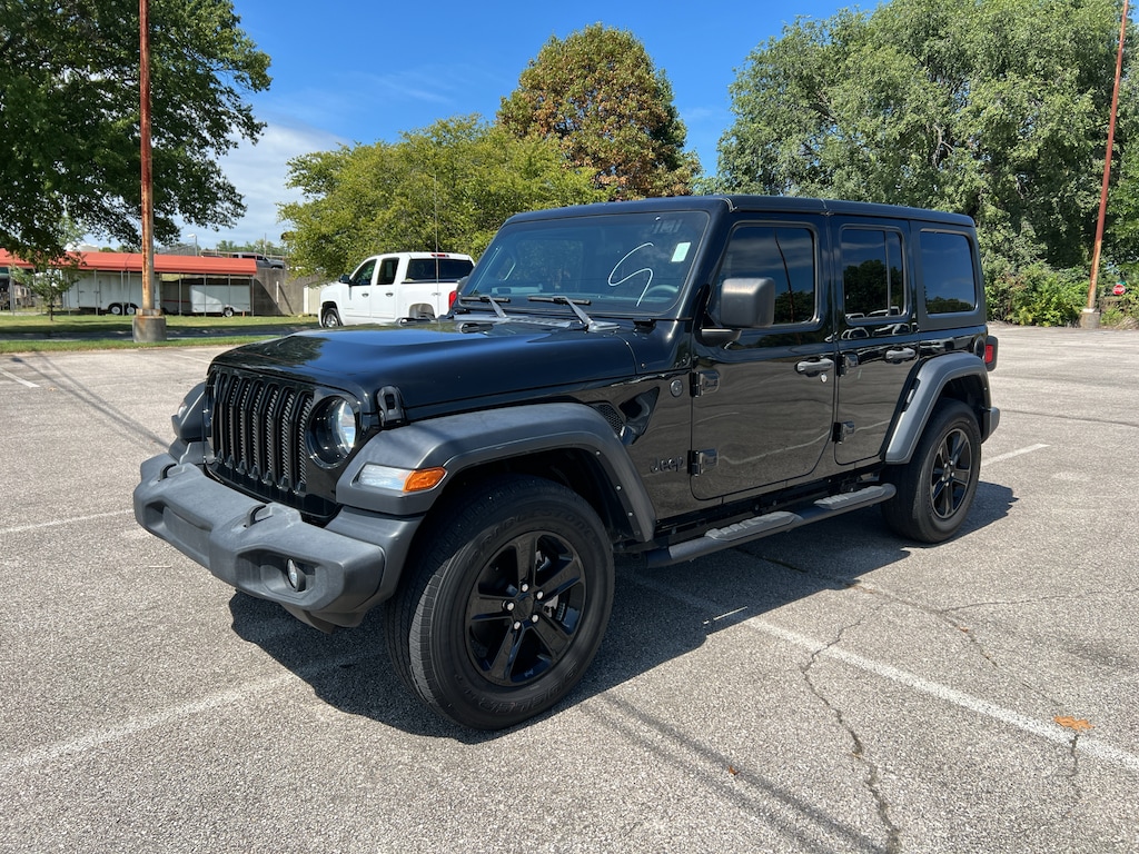 Used 2023 Jeep Wrangler 4-Door Sport Altitude 4x4 SUV