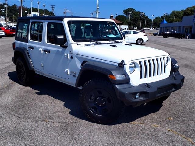 Used 2020 Jeep Wrangler Unlimited Sport with VIN 1C4HJXDN0LW317227 for sale in Roanoke, VA